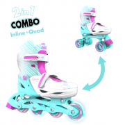 Роликові ковзани 30-33 Combo Skates Neon NT09T4 бірюзові - Фото №18