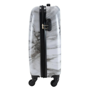 Чемодан 20 S White Marble T5731-1 Semi Line DAS303339 - Фото №7