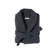 Халат махровий з коміром Bold New antrasit Lotus Home - Фото №3