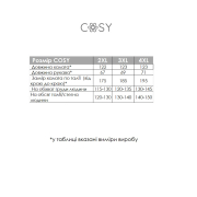 Халат вафельний унісекс Сапфір Big Size 920/1 Cosy синій - Фото №4