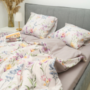 Постільна білизна 25353 ранфорс Вілюта простирадло на гумці - Фото №4