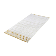 Рушник махровий жакардовий Arya Nanga Жовтий оксамит - Фото №3