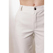 Штаны кожаные Art Knit белый - Фото №6