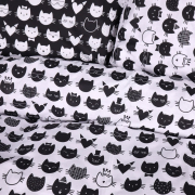 Пододеяльник 17-0673 Monochrome Meows ranforce-elite MirSon - Фото №4