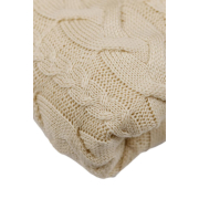 Плед в'язаний Hit Kosa-01 Прованс кремовий - Фото №6