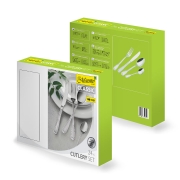 Столовий набір фраже 24 предмета Maestro MR1519 - Фото №3