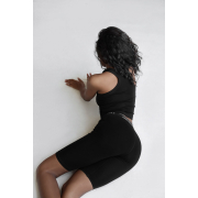 Шорти велосипедки базові жіночі German Volf чорний - Фото №5