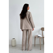 Штани Юджина бавовна-льон Art Knit корда - Фото №7