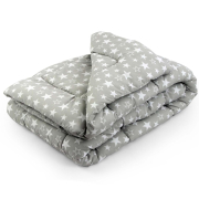 Ковдра всесезонна антиалергенна Zirka Руно сіра - Фото №8