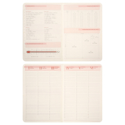 Щоденник датований А5 368 стор Vitto Leo Planner 252643 червоний - Фото №8