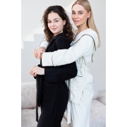 Піжама жіноча флісова Mishki x Podushka.UA чорна - Фото №5