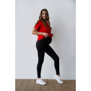 Легінси для вагітних Мамин Дім 545 чорні - Фото №7