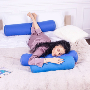 Подушка-валик 8122 Naturale Line 19-4150 Ofelia EcoSilk бязь MirSon - Фото №5