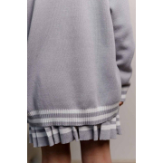 Кардиган для дівчинки Art Knit сірий зі смужками - Фото №7