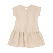 Сукня лляна ПЛ359 Бембі 200-молочний - Фото №3