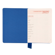 Щоденник датований А5 368 стр Identico Leo Planner 252532 синій - Фото №10