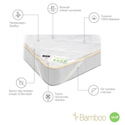 Наматрацник бамбуковий Sonex Bamboo з гумками по кутах - Фото №5