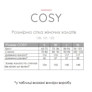 Халат жіночий вафельний довгий Cosy 120 білий - Фото №10