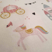 Комплект постільної білизни дитячий зимовий Princess SoundSleep фланель білий - Фото №10