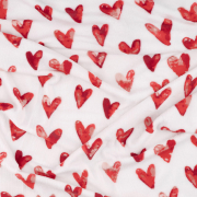 Плед фланелевий Сердечка Flannel Ardesto - Фото №5