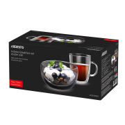 Набір для сніданку 2 предмети Ardesto AR2650BHR - Фото №4