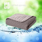 Покривало двостороннє Warmis Sei Design Ideia сірий бежевий - Фото №5