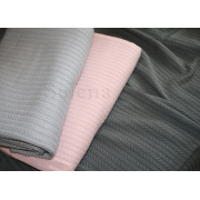 Плед-простынь хлопковый Косичка Grey Selena 509101 - Фото №4