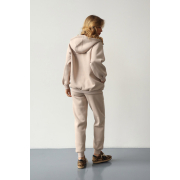 Жіночий костюм 24019 кофта і штани German Volf бежевий - Фото №5