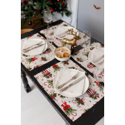 Серветка новорічна Stripe Balls Прованс - Фото №5