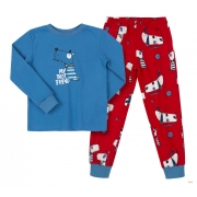 Піжама для хлопчика Бембі ПЖ53 8L1-синя з червоним - Фото №3