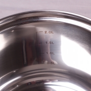 Каструля з кришкою Kamille 2.9л з нержавіючої сталі 5618S - Фото №3