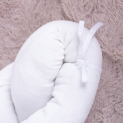 Велюрова коса Kids Time 28-0001 White Velvet MirSon - Фото №7