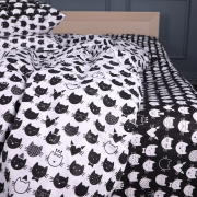 Постільна білизна 17-0673 Monochrome Meows ranforce-elite MirSon - Фото №7