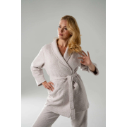 Костюм домашній жіночий капітоній German Volf 25023 кавовий меланж - Фото №9