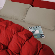 Наволочка 004-009 Cappuchino Red фланель MirSon - Фото №5