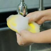 Губка для посуду 10х17 см Love You LYH9005 - Фото №7