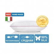 Подушка шовкова De Luxe Natural Hand Made №946 (середня) - Фото №3