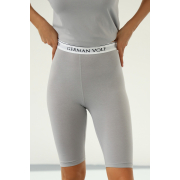 Шорти велосипедки базові жіночі German Volf 23123 сірий - Фото №3