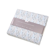 Постільна білизна Цвітіння трав фланель Home Line блакитний - Фото №4