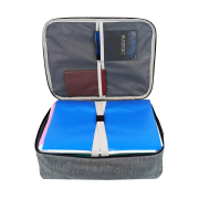 Сумка-органайзер для документів Love You 60096 сіра - Фото №3