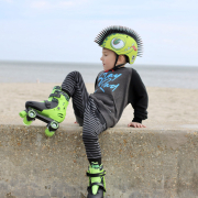 Роликові ковзани 34-37 Сombo Neon NT10G4 салатові - Фото №15