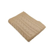 Плед в'язаний Hit Kosa-01 Прованс бежевий - Фото №3