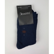 Чоловічі махрові високі шкарпетки Золото - Фото №7