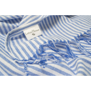 Рушник Pestemal Argosa stripe blue Lotus Home синій - Фото №4