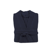 Халат жіночий вафельний Eve Waffle lacivert Penelope синій - Фото №3