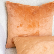 Подушка декоративна Велюр ТЕП темно-кавова - Фото №4