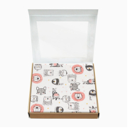 Пеленка байковая Rose Leo & Giraffe Cosas - Фото №4