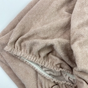 Простирадло на резинці махрова Ярослав диз.03 бежева - Фото №3