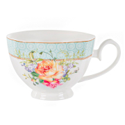 Порцеляновий чайний набір 4 предмети 250мл Lefard 165-316 - Фото №3