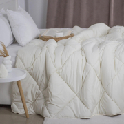 Ковдра зимова антиалергенна Alaska microfiber ТЕП молочний некомбінований - Фото №3